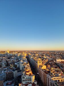 gran via van bovenaf