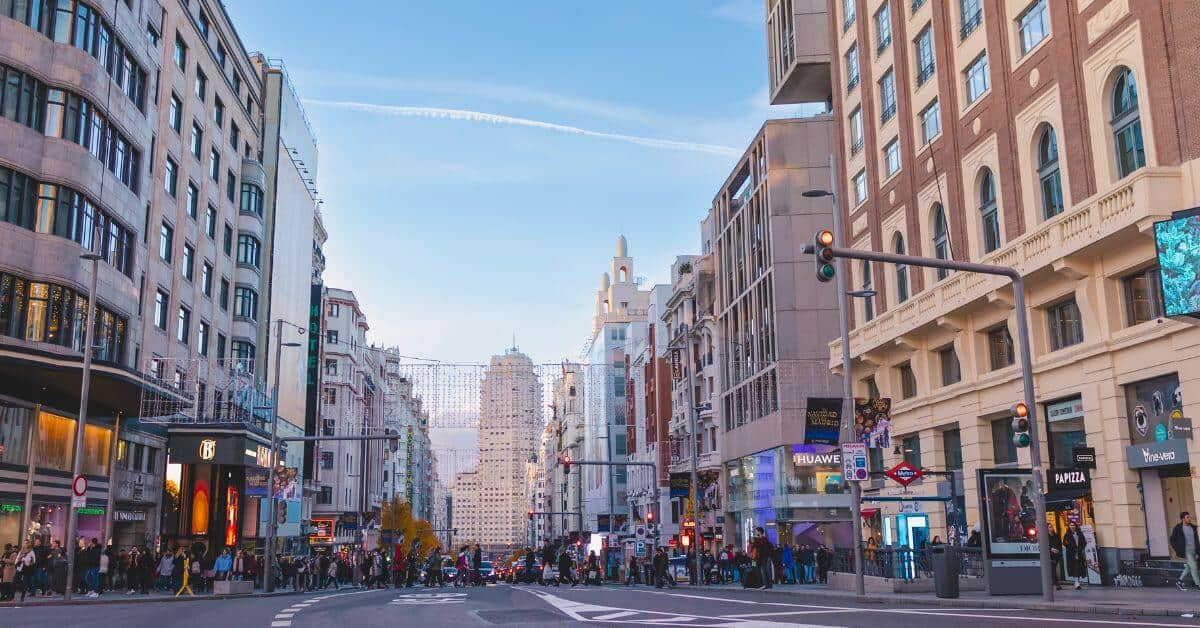 Calle Gran Vía Madrid